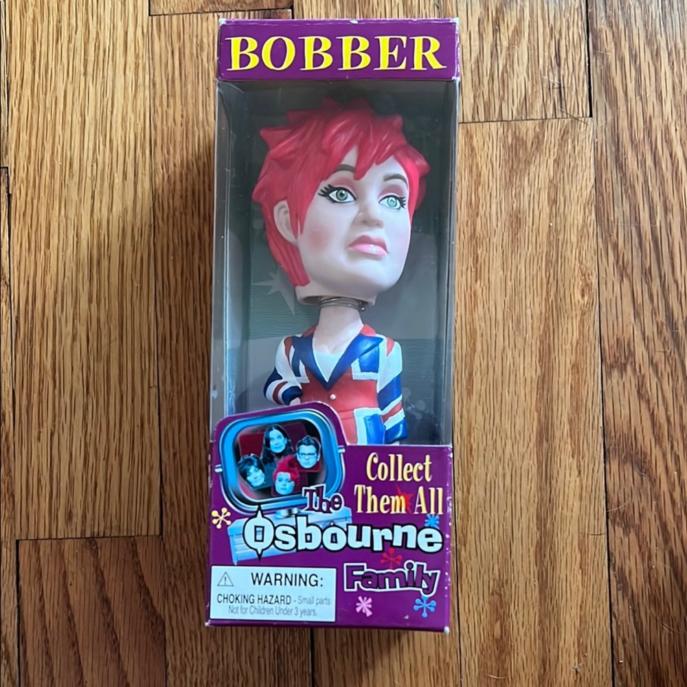 Family Bobber with Vibrant Red Hair